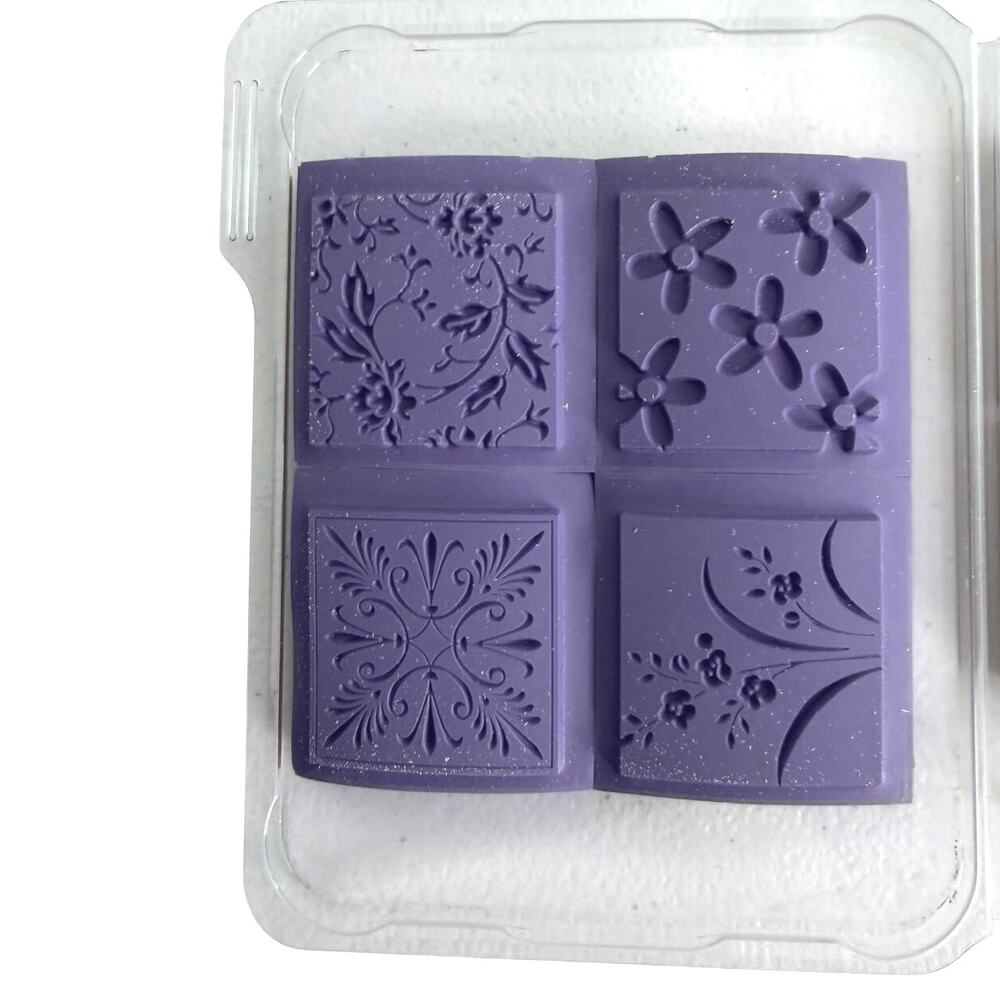New in box Stampin’ Up set of 4 rubber stamps “Mostly flowers” - Picture 5 of 7